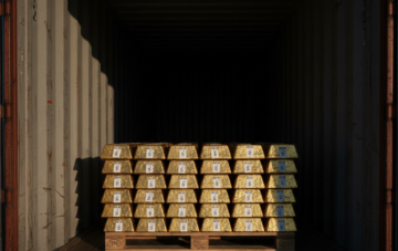 Refined gold bars for Gulf central bank