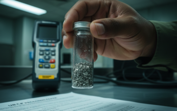 Monthly silver shipments from South Africa to Germany